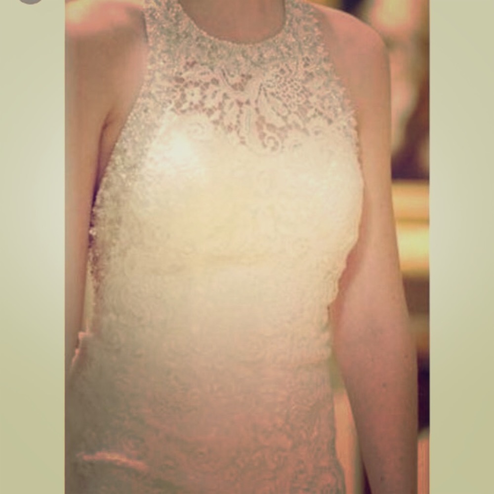 Madison James MJ18 ivory wedding dress